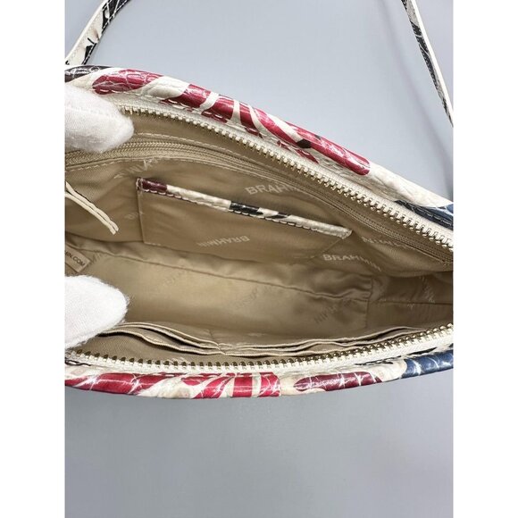 Brahmin Vida Extravaganza Melbourne Leather Crossbody T49176040001313 NWT - Picture 10 of 16